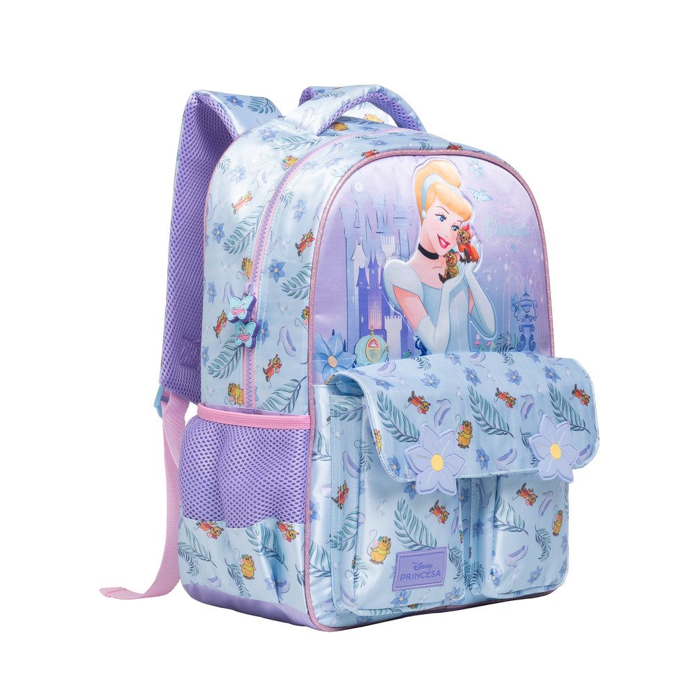 Mochila Escolar Cinderella Disney 16