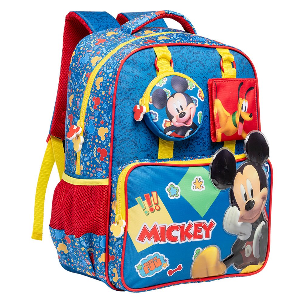 Mochila Escolar Mickey Mouse 16