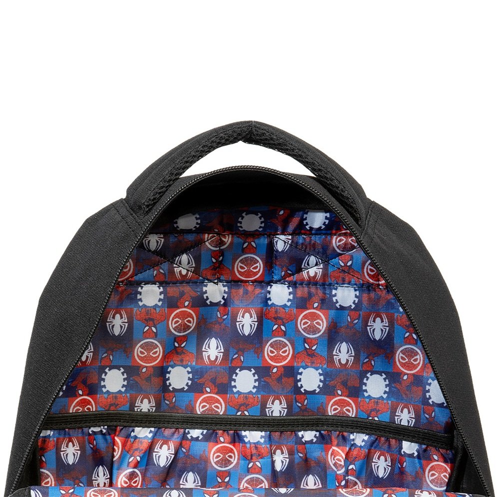 Mochila Escolar Homem-Aranha Praticidade