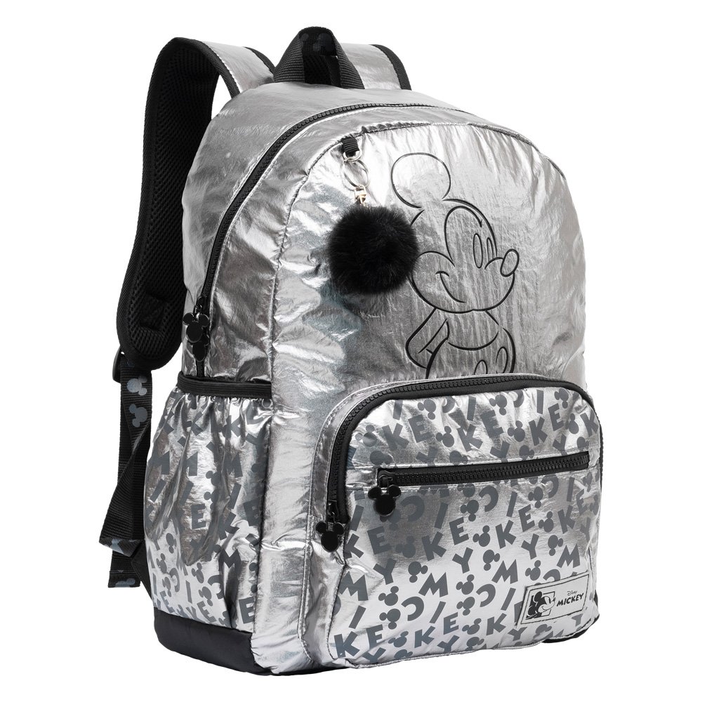 Mochila Mickey Mouse Metalizada