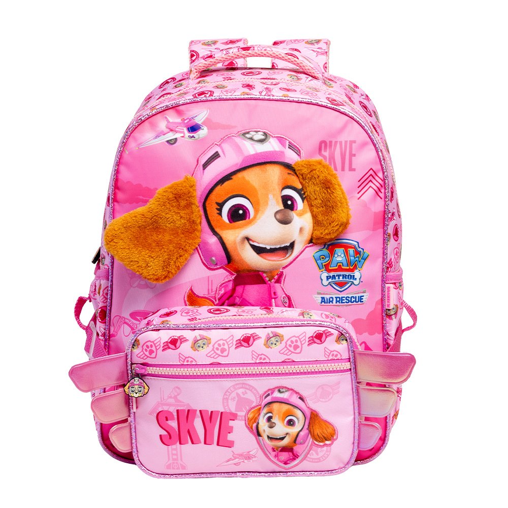 Mochila Escolar Skye Patrulha Canina