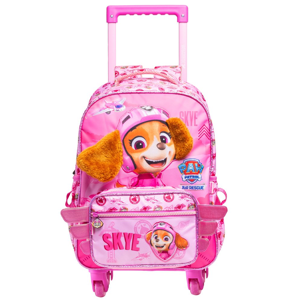 Mochila com Rodas Skye Patrulha Canina