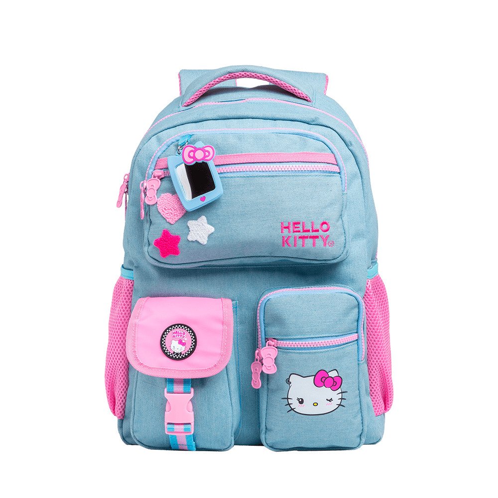 Mochila Hello Kitty Tween Jeans 17