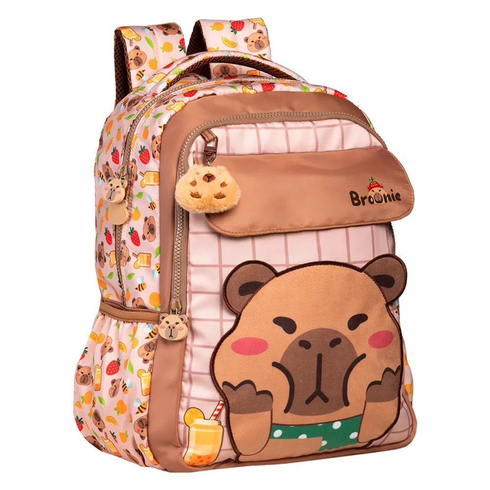 Mochila Infantil Brownie costas 16