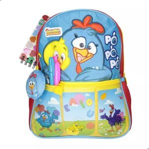 Mochila de Costas Oficial Galinha Pintadinha – 13″ 